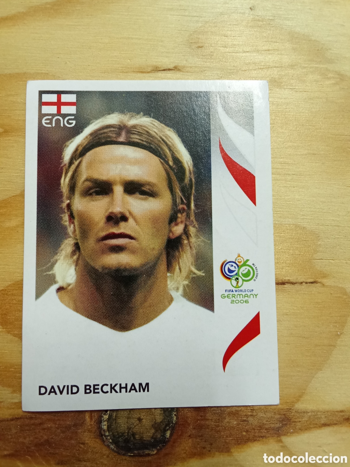 Cromos de F&uacute;tbol: 103 DAVID BECKHAM INGLATERRA FIFA WORLD CUP GERMANY 2006 MUNDIAL ALEMANIA PANINI