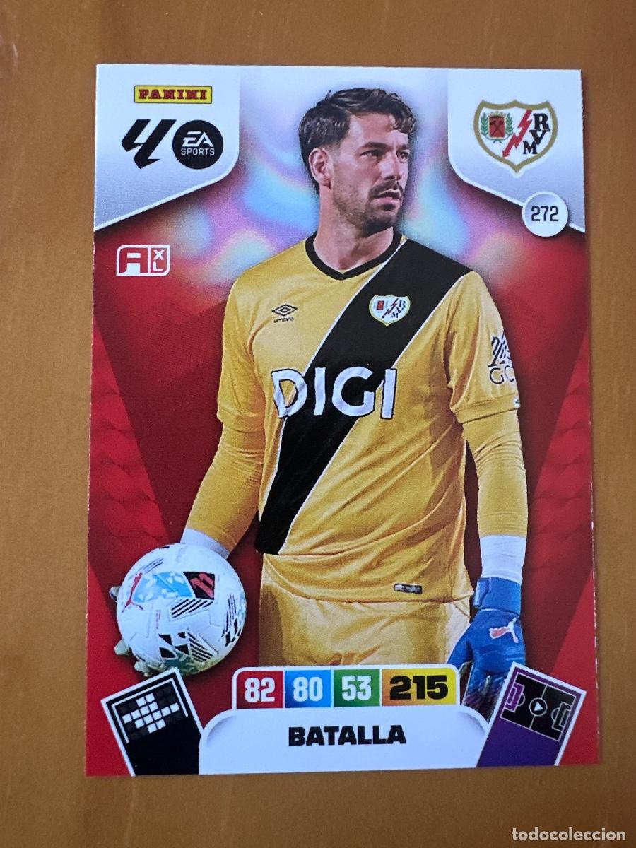 Cromos de F&uacute;tbol: 272 Augusto Batalla, Rayo Vallecano, Panini Adrenalyn XL La Liga 2025 2026 25 26