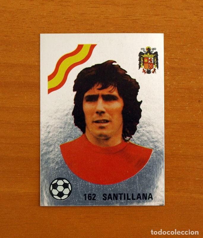 Cromos de F&uacute;tbol: Mundial Argentina 78 -Espa&ntilde;a, n&ordm; 162 Santillana-Plateado-Editorial Maga 1978-1979-78-79-Nunca pegado