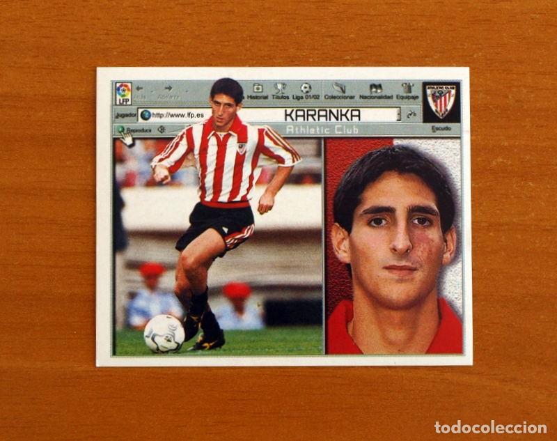 Cromos de F&uacute;tbol: Athletic de Bilbao - Karanka - Fichaje 11 - Ediciones Este 2001-2002, 01-02 - Nunca pegado