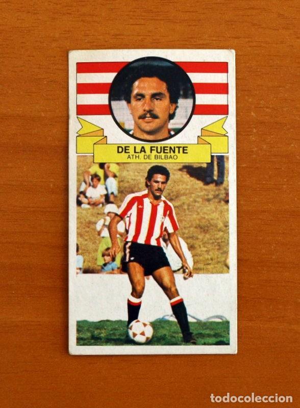 Cromos de F&uacute;tbol: Athletic de Bilbao - De la Fuente - Ediciones Este Liga 1985-1986, 85-86 - cromo nunca pegado
