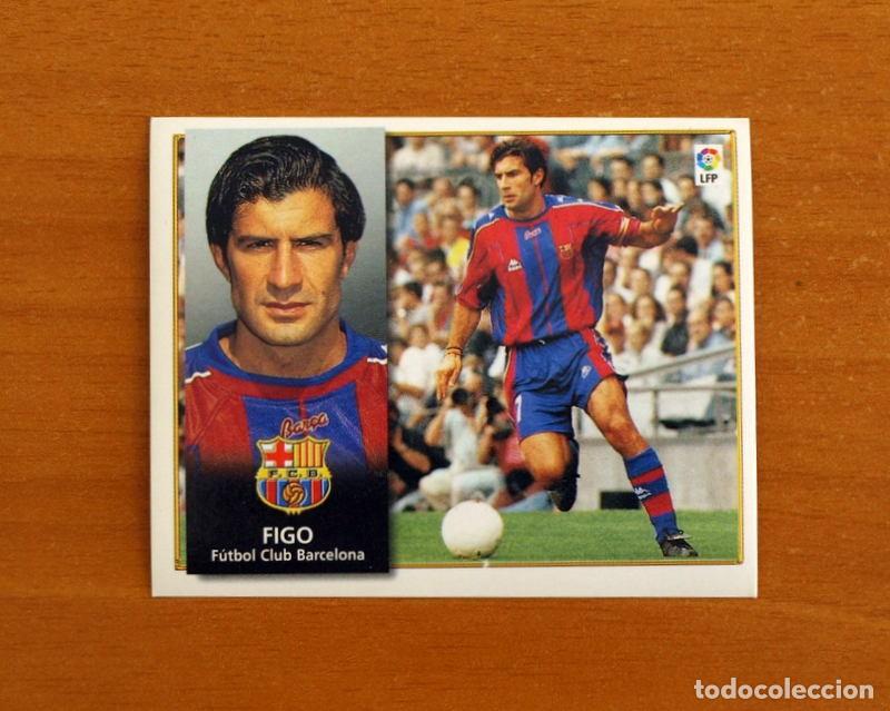 Cromos de Futebol: F&uacute;tbol Club Barcelona - Figo - Ediciones Este Liga 1998-1999, 98-99 - Nunca pegado