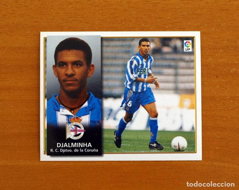 Cromos de F&uacute;tbol: Deportivo La Coru&ntilde;a - Djalminha - Ediciones Este Liga 1998-1999, 98-99 - Nunca pegado