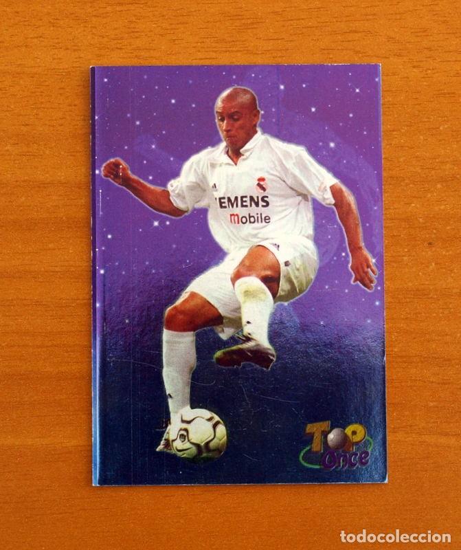 Cromos de F&uacute;tbol: Real Madrid - N&ordm; 622 Roberto Carlos 3 - Top Once - Las Fichas de la Liga Mundicromo 2002-2003, 02-03