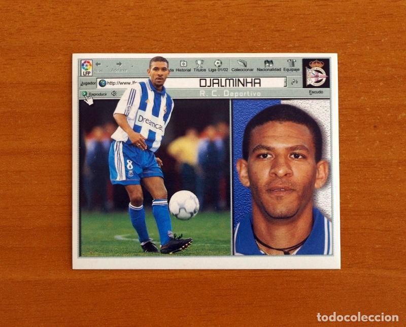 Cromos de F&uacute;tbol: Deportivo La Coru&ntilde;a - Djalminha - Ediciones Este Liga 2001-2002, 01-02 - Nunca Pegado