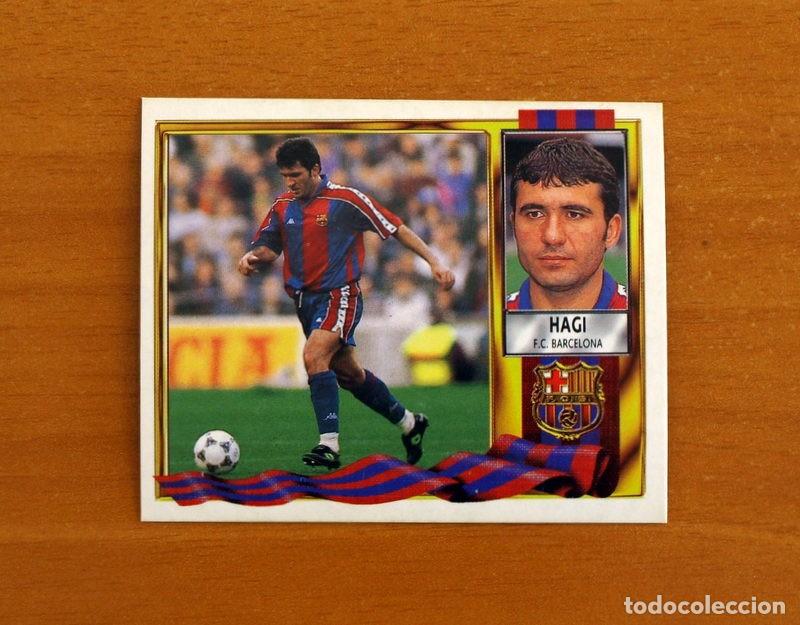 Cromos de Futebol: F&uacute;tbol Club Barcelona - Hagi - Ediciones Este Liga 1995-1996, 95-96 - Nunca pegado