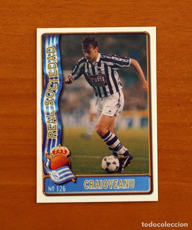 Cromos de Futebol: Real Sociedad -N&ordm; 126 Craioveanu -Mundicromo Las Fichas de la Liga de F&uacute;tbol 1996-1997-96-97