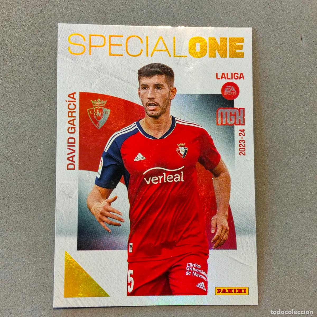 Cromos de F&uacute;tbol: David Garc&iacute;a Zubiria, SPECIAL ONE, MegaCracks, MGK 2023-24