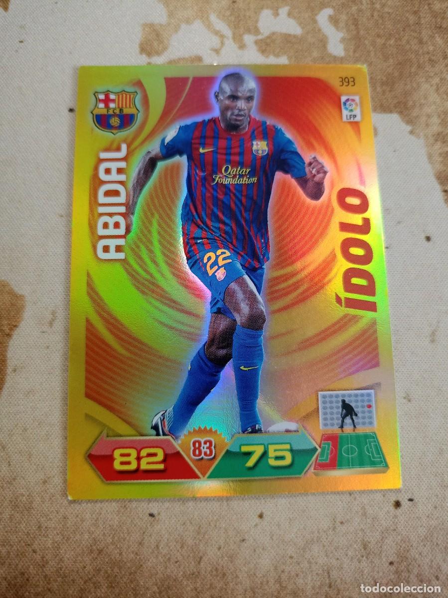 Fu&szlig;ball-Sticker: # &Iacute;dolo 393 ABIDAL Adrenalyn 2011-12