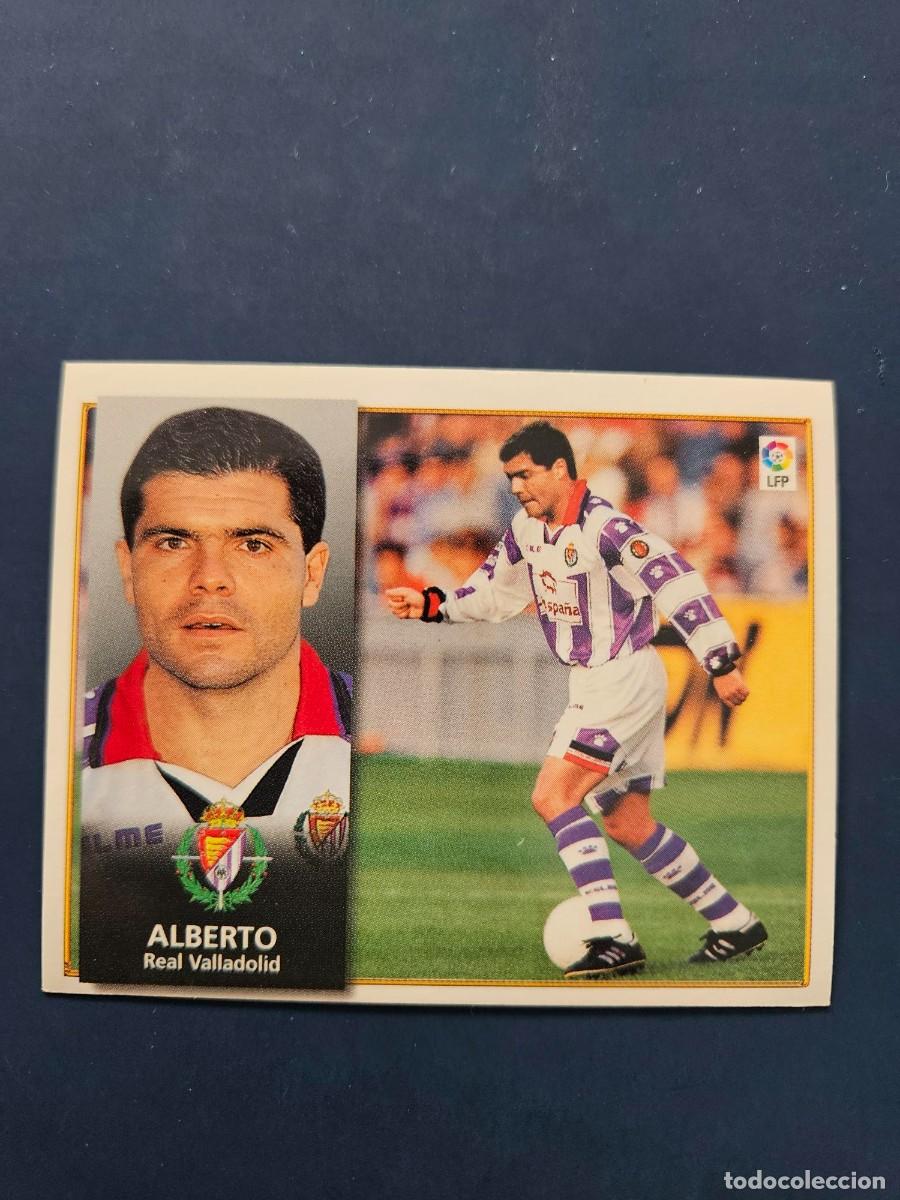 Cromos de F&uacute;tbol: ALBERTO VALLADOLID LIGA ESTE 98 99 1998 1999 SIN PEGAR NUNCA PEGADO