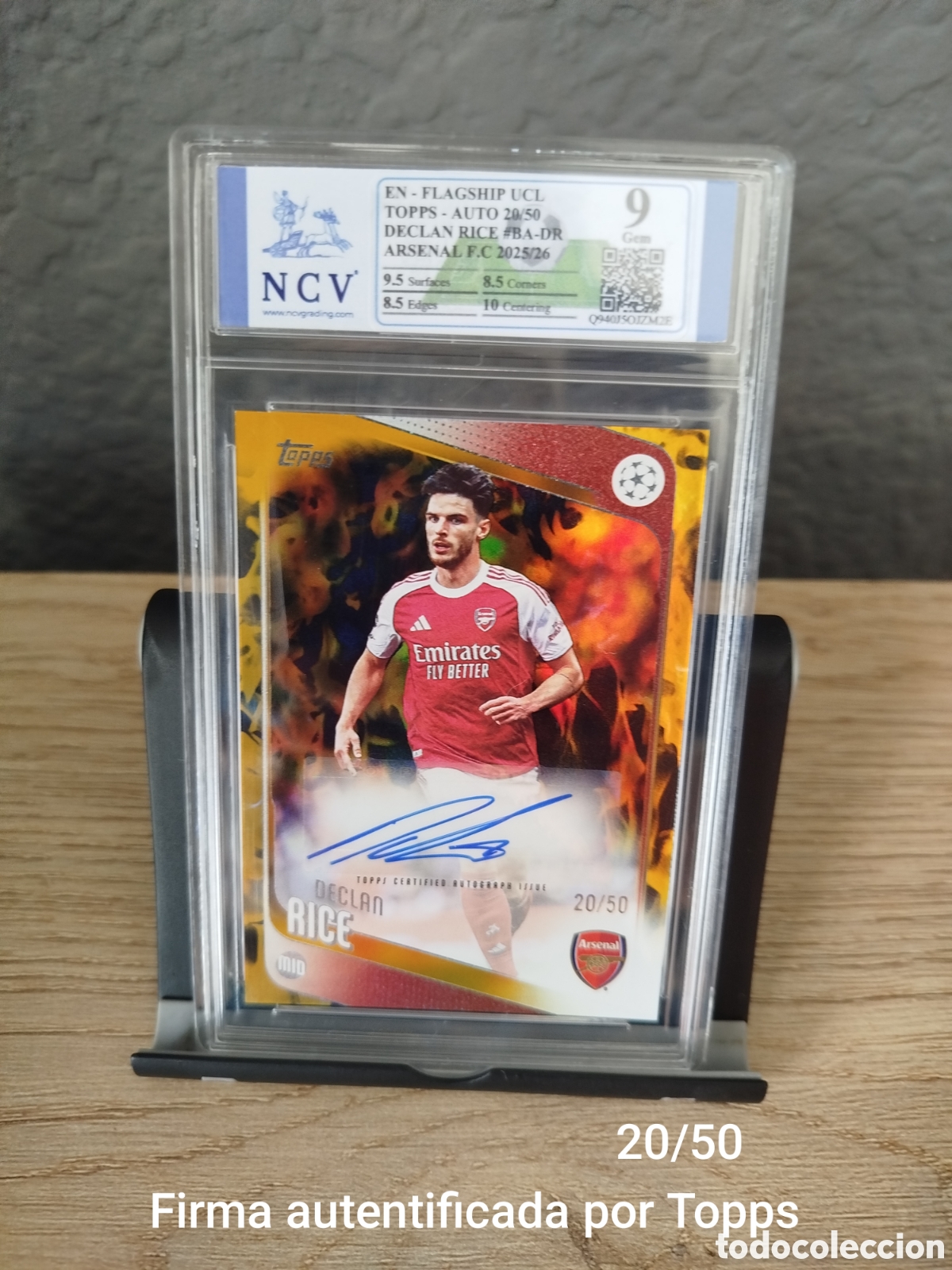 Cromos de F&uacute;tbol: Cromo de f&uacute;tbol DECLAN RICE