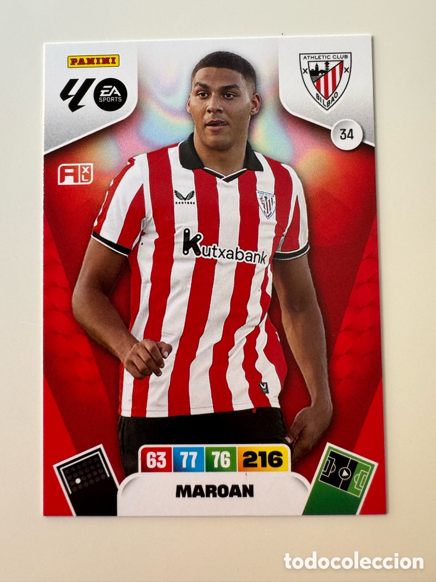 Cromos de Futebol: PANINI ADRENALYN XL LIGA EA SPORTS 2025-2026 25-26 &ndash; N&ordm; 34 &ndash; Maroan Sannadi Athletic Club
