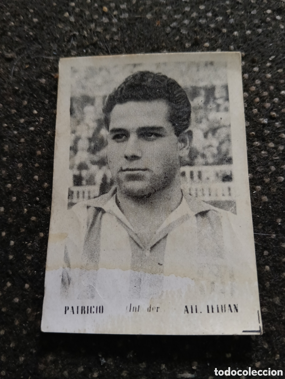 Cromos de F&uacute;tbol: Patricio interior derecho ( ATLETICO Tetuan ) liga 1951 -52 chocolates olle