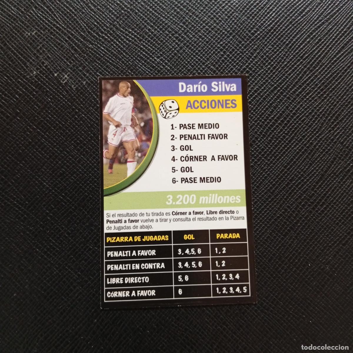 Cromos de F&uacute;tbol: 25 DARIO SILVA SEVILLA BOLLYCAO EL JUEGO DE LA LIGA 2004 2005 CROMO 04 05 - A35 PG334