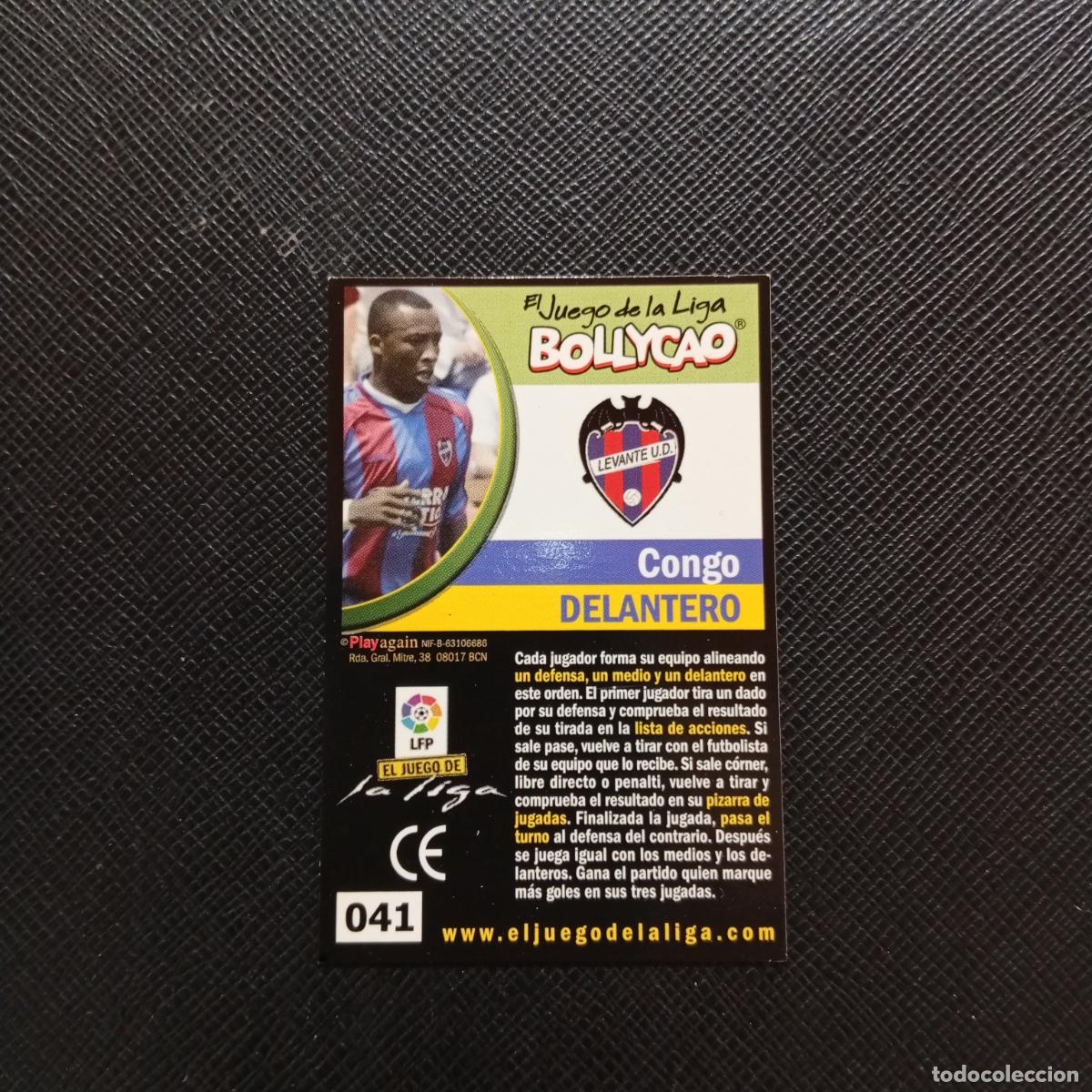 Fu&szlig;ball-Sticker: 41 CONGO LEVANTE BOLLYCAO EL JUEGO DE LA LIGA 2004 2005 CROMO 04 05 - A35 PG343