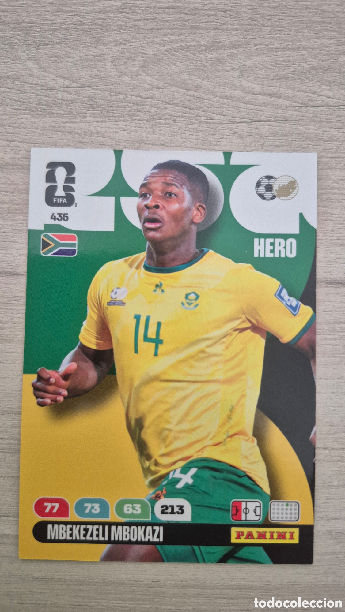 Cromos de F&uacute;tbol: N&deg;435 Sud&aacute;frica Mbekezeli Mbokazi Adrenalyn FIFA World Cup 2026