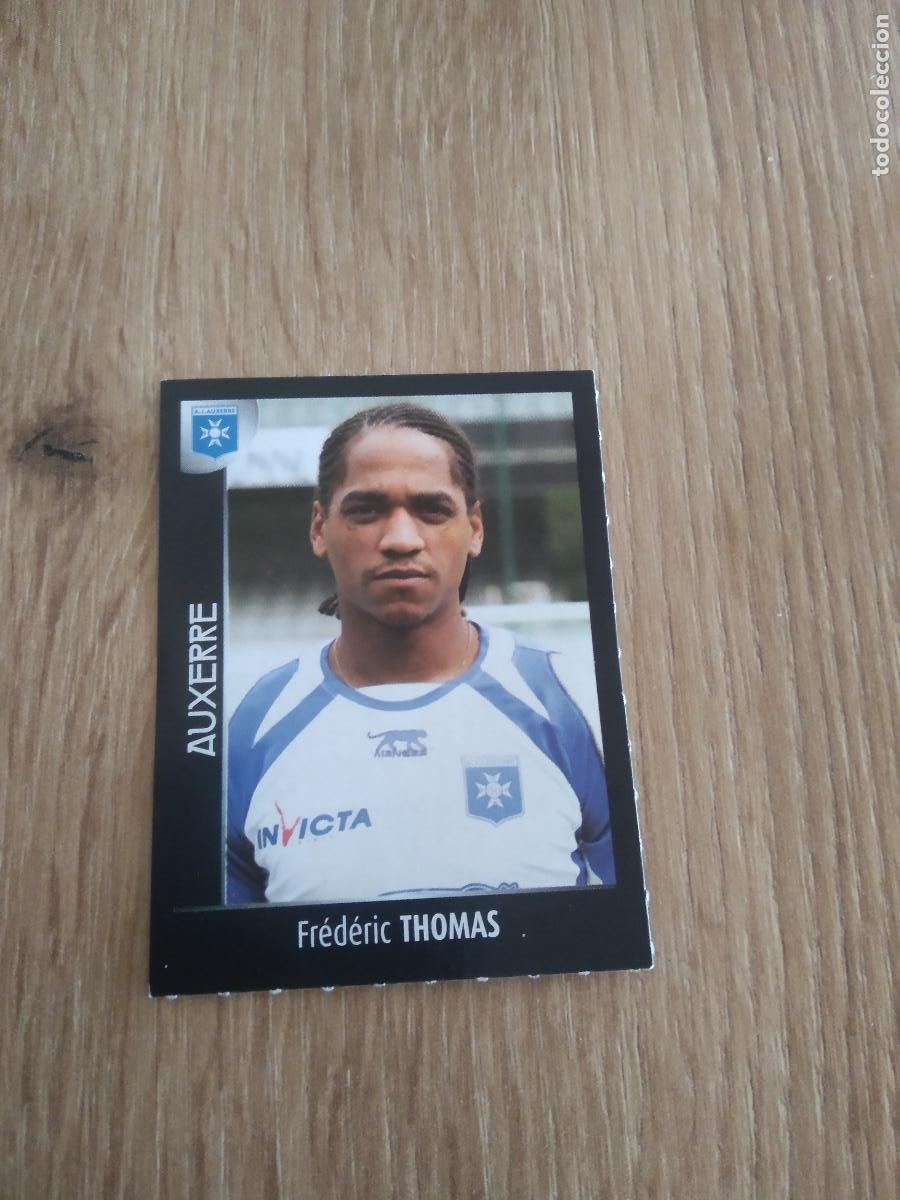 Cromos de F&uacute;tbol: 18 FREDERIC THOMAS AUXERRE CROMO FUTBOL PANINI FOOT LIGUE 1 2007-2008 LIGA FRANCIA 07-08