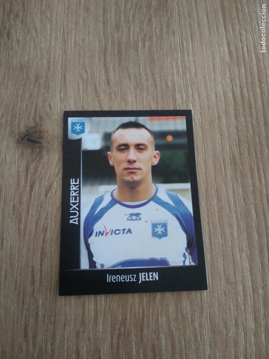 Cromos de F&uacute;tbol: 21 IRENEUSZ JELEN AUXERRE CROMO FUTBOL PANINI FOOT LIGUE 1 2007-2008 LIGA FRANCIA 07-08