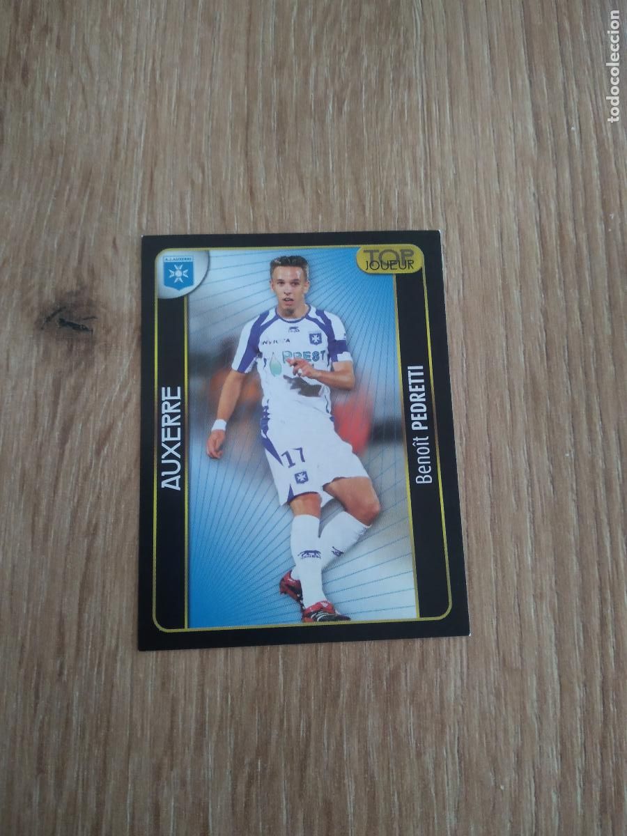Cromos de F&uacute;tbol: 26 BENOIT PEDRETTI AUXERRE CROMO FUTBOL PANINI FOOT LIGUE 1 2007-2008 LIGA FRANCIA 07-08