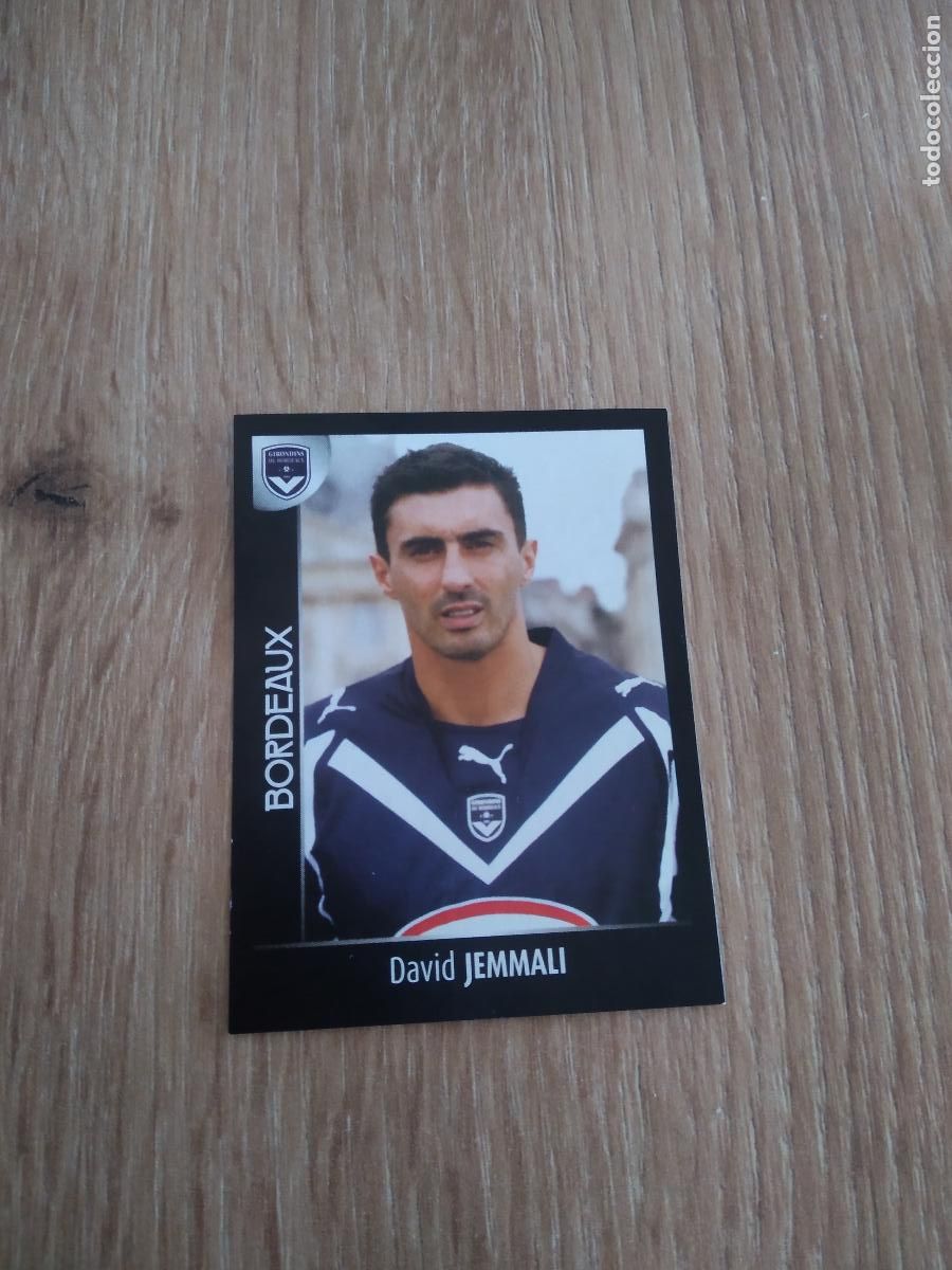 Cromos de F&uacute;tbol: 37 DAVID JEMMALI GIRONDINS BORDEAUX CROMO FUTBOL PANINI FOOT LIGUE 1 2007-2008 LIGA FRANCIA 07-08