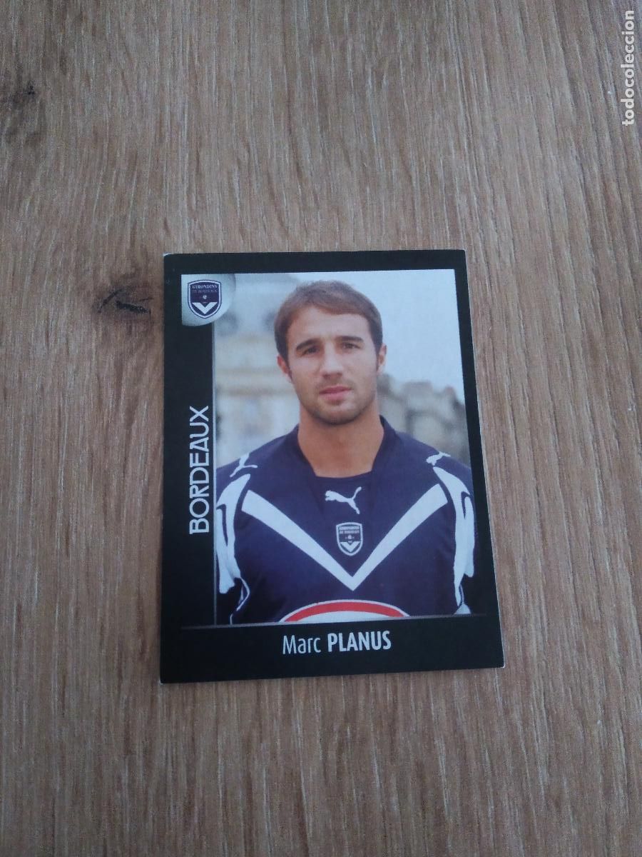 Cromos de F&uacute;tbol: 40 MARC PLANUS GIRONDINS BORDEAUX CROMO FUTBOL PANINI FOOT LIGUE 1 2007-2008 LIGA FRANCIA 07-08