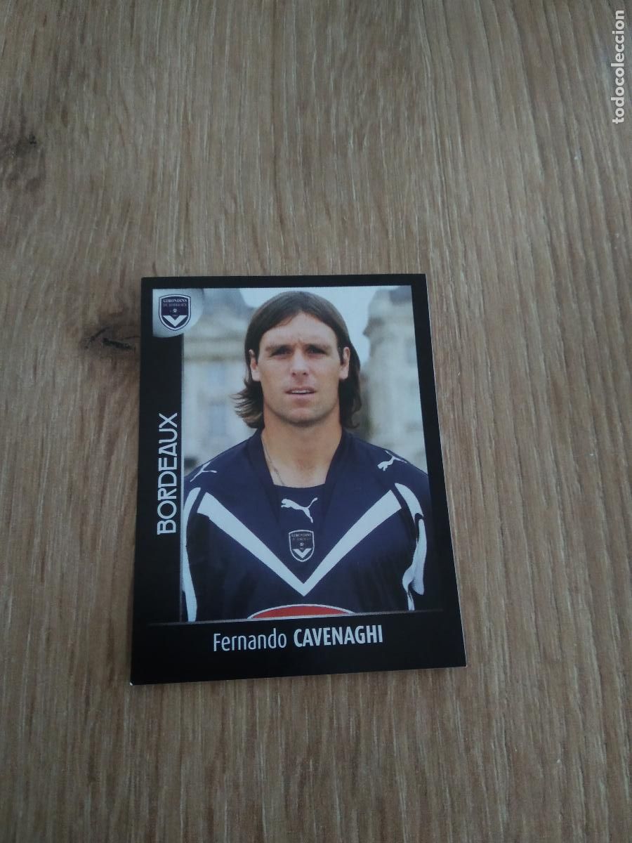 Cromos de F&uacute;tbol: 48 CAVENAGHI GIRONDINS BORDEAUX CROMO FUTBOL PANINI FOOT LIGUE 1 2007-2008 LIGA FRANCIA 07-08