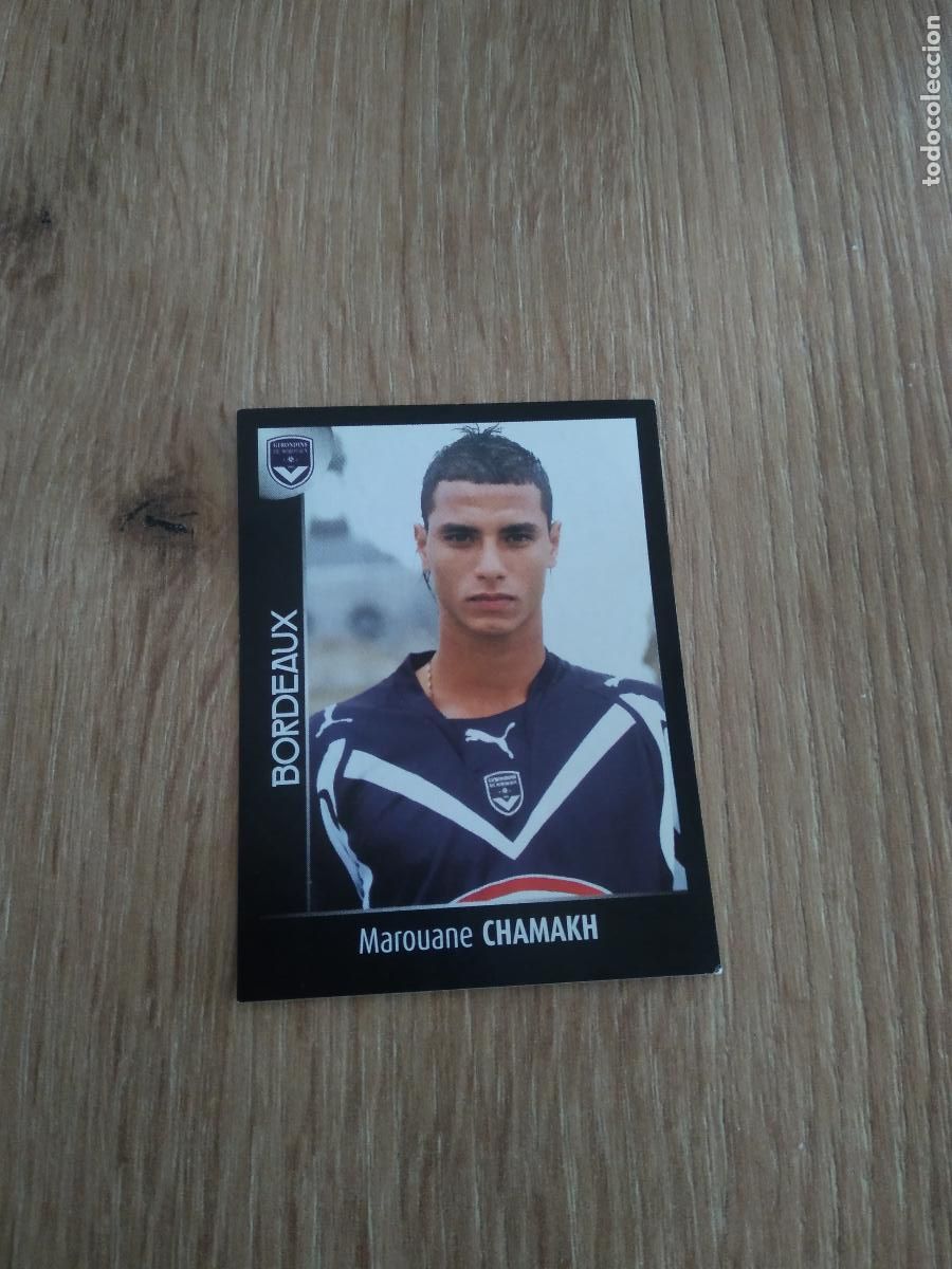 Cromos de F&uacute;tbol: 49 CHAMAKH GIRONDINS BORDEAUX CROMO FUTBOL PANINI FOOT LIGUE 1 2007-2008 LIGA FRANCIA 07-08