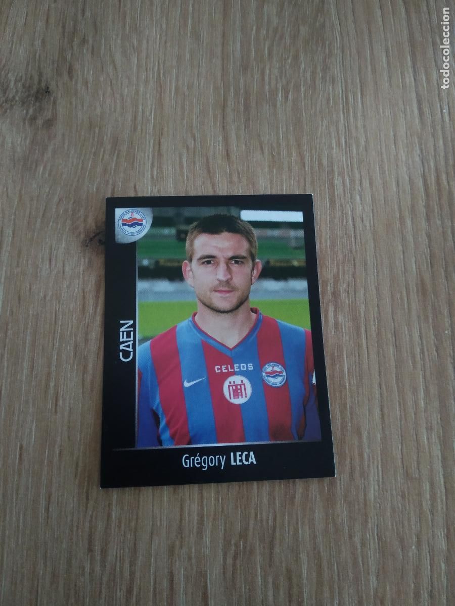 Cartes &agrave; collectionner de Football: 69 GREGORY LECA CAEN CROMO FUTBOL PANINI FOOT LIGUE 1 2007-2008 LIGA FRANCIA 07-08