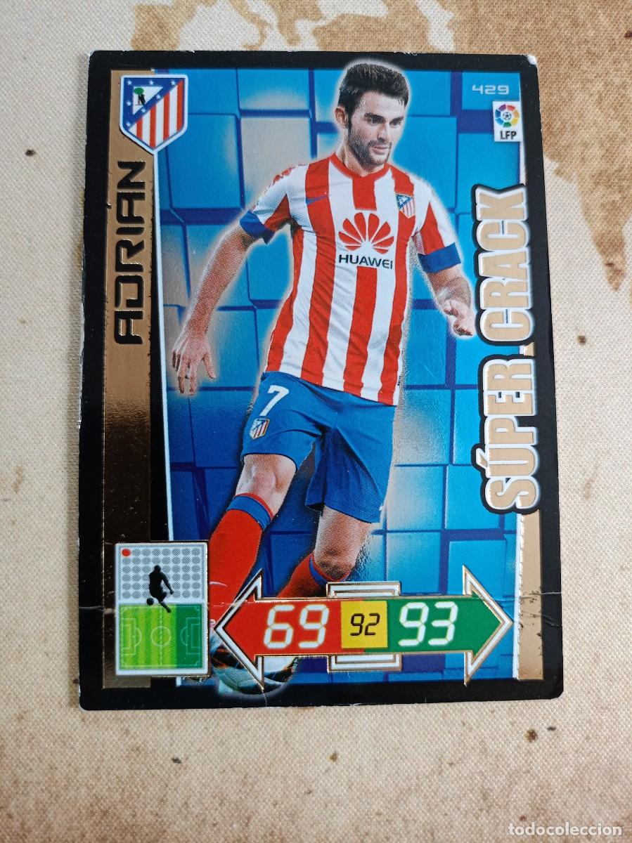 Cromos de f&uacute;tbol: # S&uacute;per Crack 429 ADRI&Aacute;N Adrenalyn 2012-13 - Foto 1