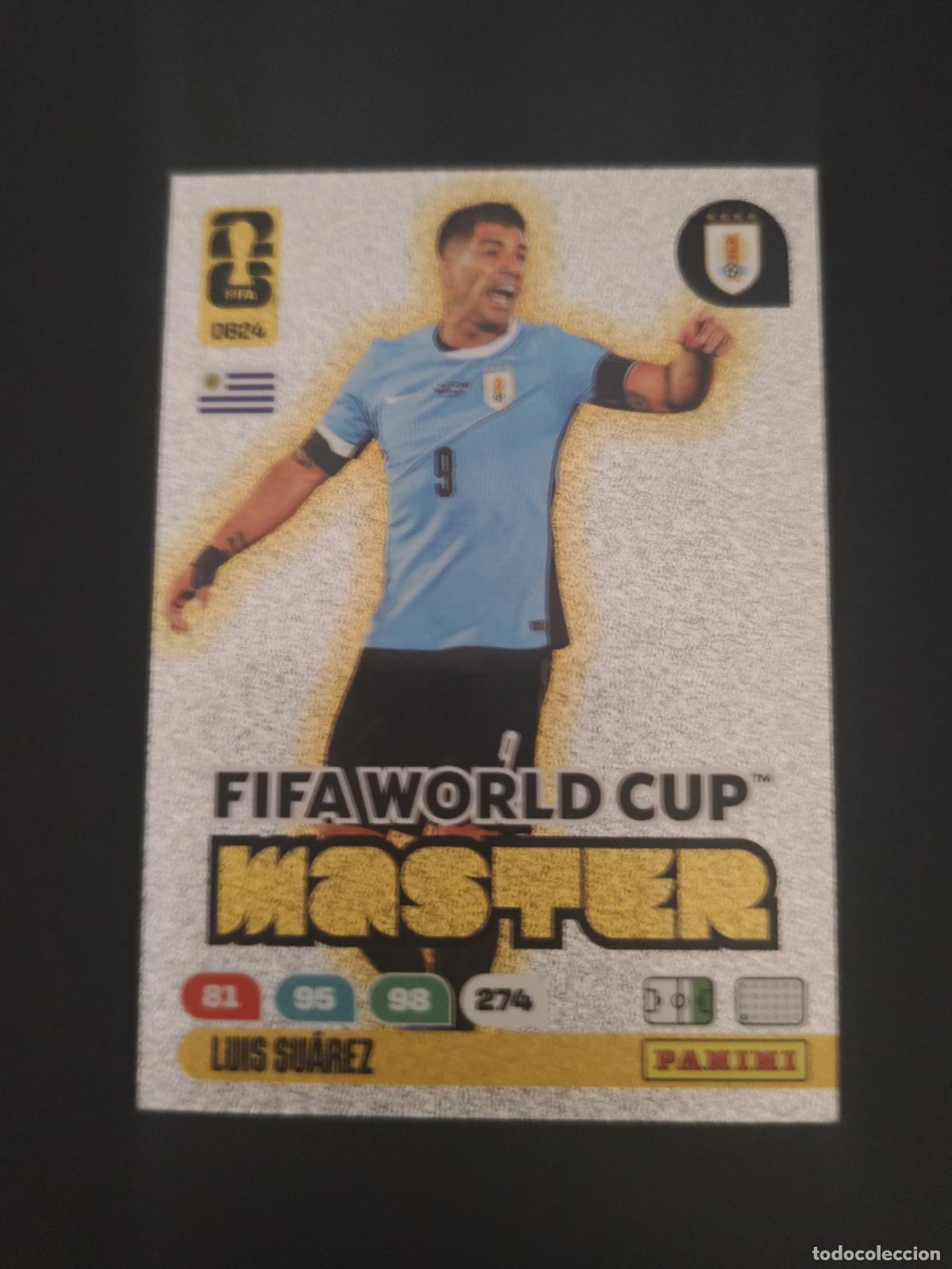 Cromos de F&uacute;tbol: DB24 LUIS SU&Aacute;REZ URUGUAY MASTER ADRENALYN MUNDIAL FIFA WORLD CUP 2026 PANINI