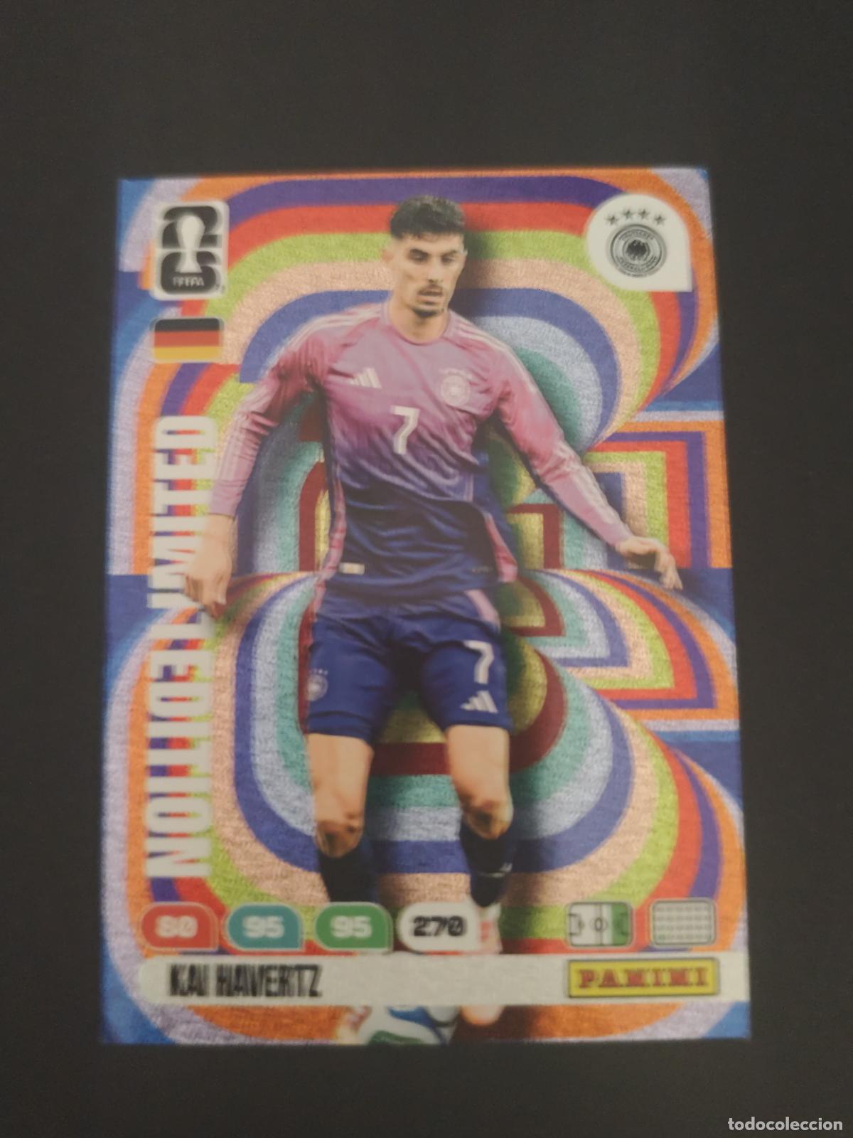 Cromos de F&uacute;tbol: KAI HAVERTZ ALEMANIA EDICI&Oacute;N LIMITADA ADRENALYN MUNDIAL FIFA WORLD CUP 2026 PANINI