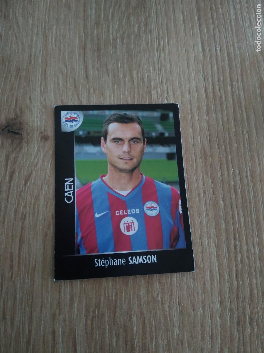 Cromos de F&uacute;tbol: 76 STEPHANE SAMSON CAEN CROMO FUTBOL PANINI FOOT LIGUE 1 2007-2008 LIGA FRANCIA 07-08