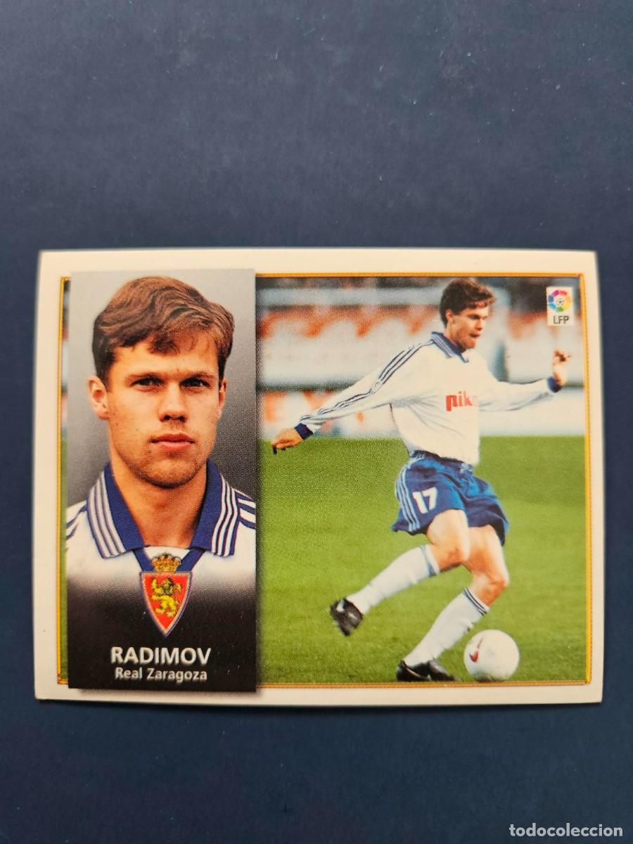 Cromos de f&uacute;tbol: RADIMOV ZARAGOZA LIGA ESTE 98 99 1998 1999 SIN PEGAR NUNCA PEGADO