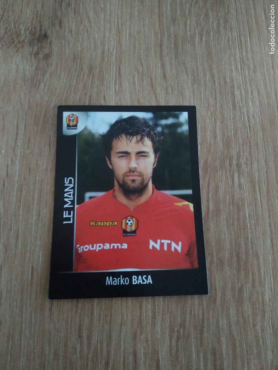 Fu&szlig;ball-Sticker: 86 MARKO BASA LE MANS CROMO FUTBOL PANINI FOOT LIGUE 1 2007-2008 LIGA FRANCIA 07-08