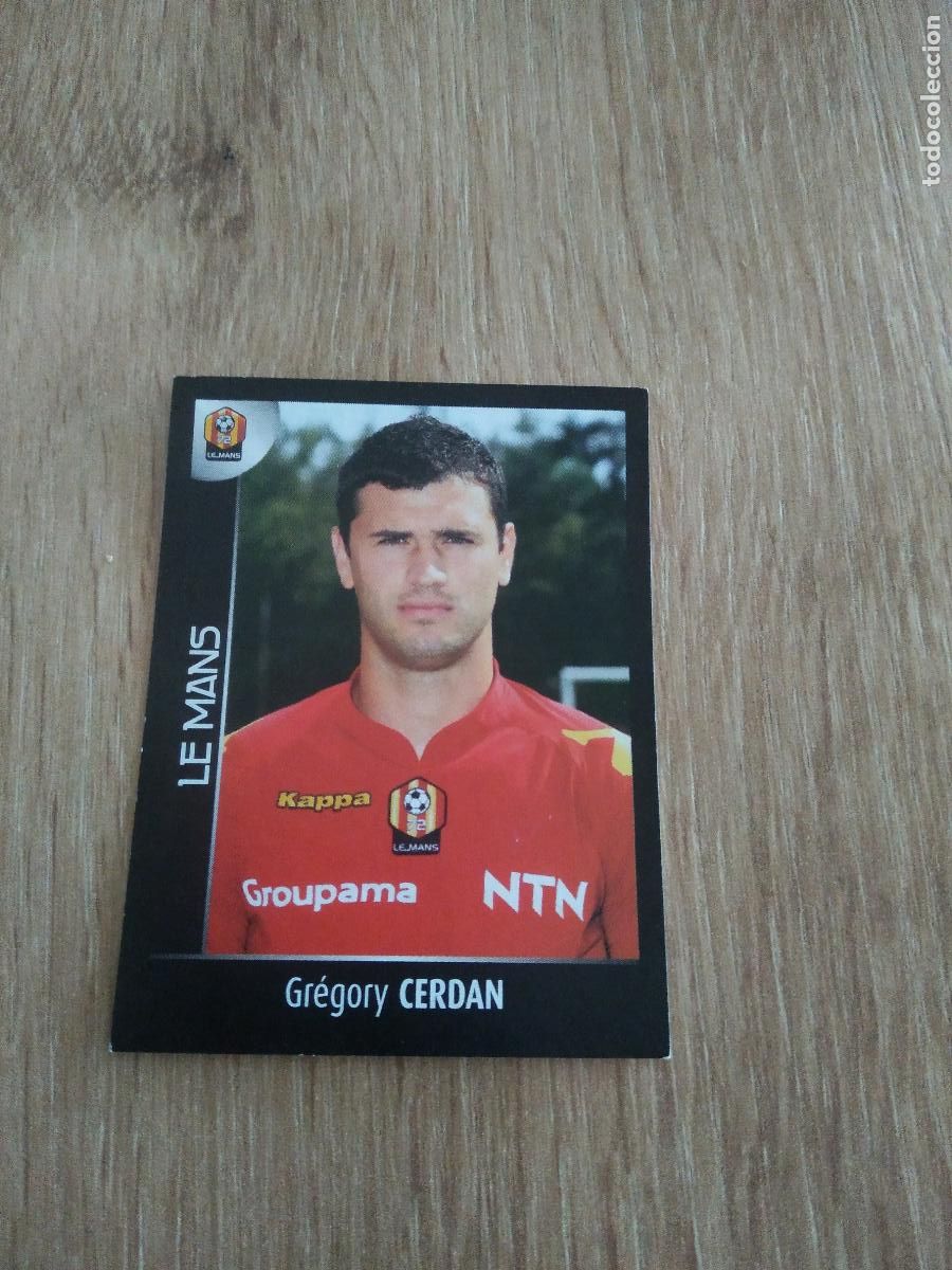 Cromos de F&uacute;tbol: 89 GREGORY CERDAN LE MANS CROMO FUTBOL PANINI FOOT LIGUE 1 2007-2008 LIGA FRANCIA 07-08