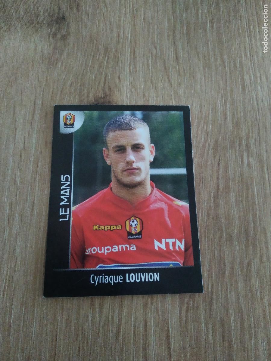 Cromos de F&uacute;tbol: 90 CYRIAQUE LOUVION LE MANS CROMO FUTBOL PANINI FOOT LIGUE 1 2007-2008 LIGA FRANCIA 07-08