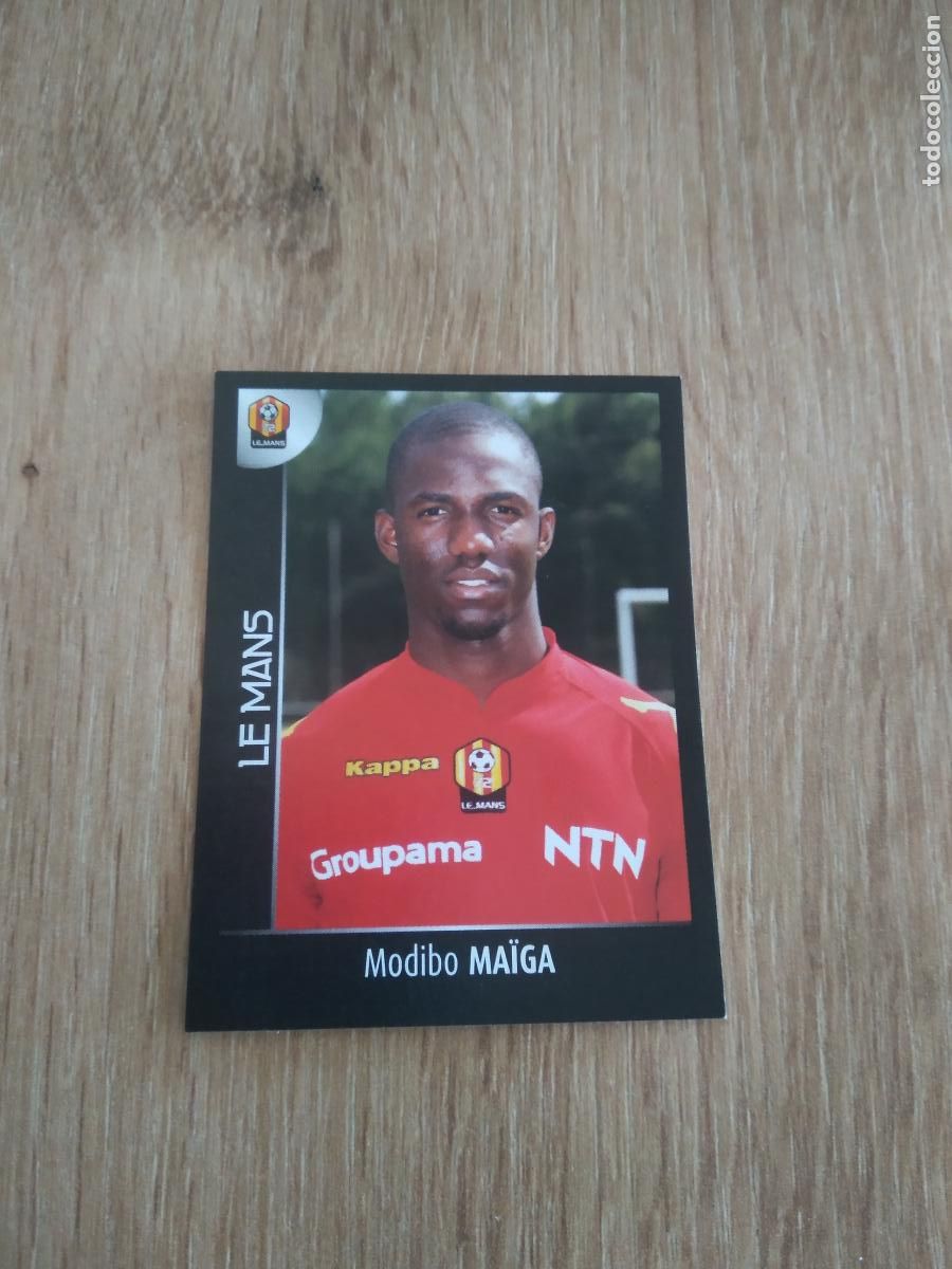 Cromos de F&uacute;tbol: 102 MODIBO MAIGA LE MANS CROMO FUTBOL PANINI FOOT LIGUE 1 2007-2008 LIGA FRANCIA 07-08