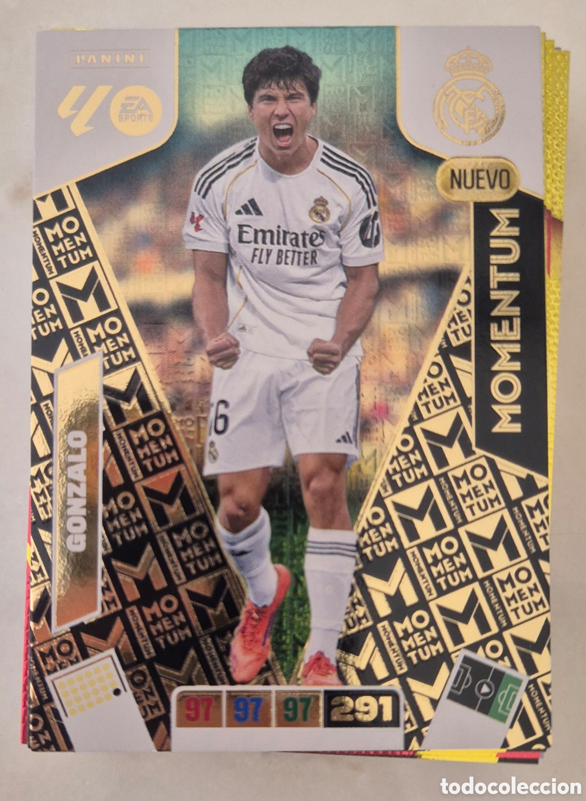Cromos de F&uacute;tbol: Gonzalo madrid momentum nuevo adrenalyn 2026