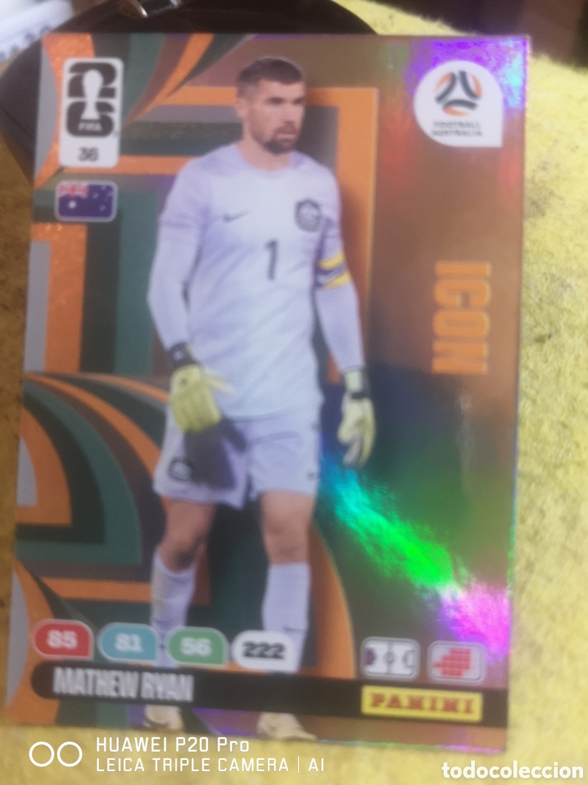 Cromos de F&uacute;tbol: ADRENALYN XL FIFA WORLD CUP 2026 ICON MATHEW RYAN - 36