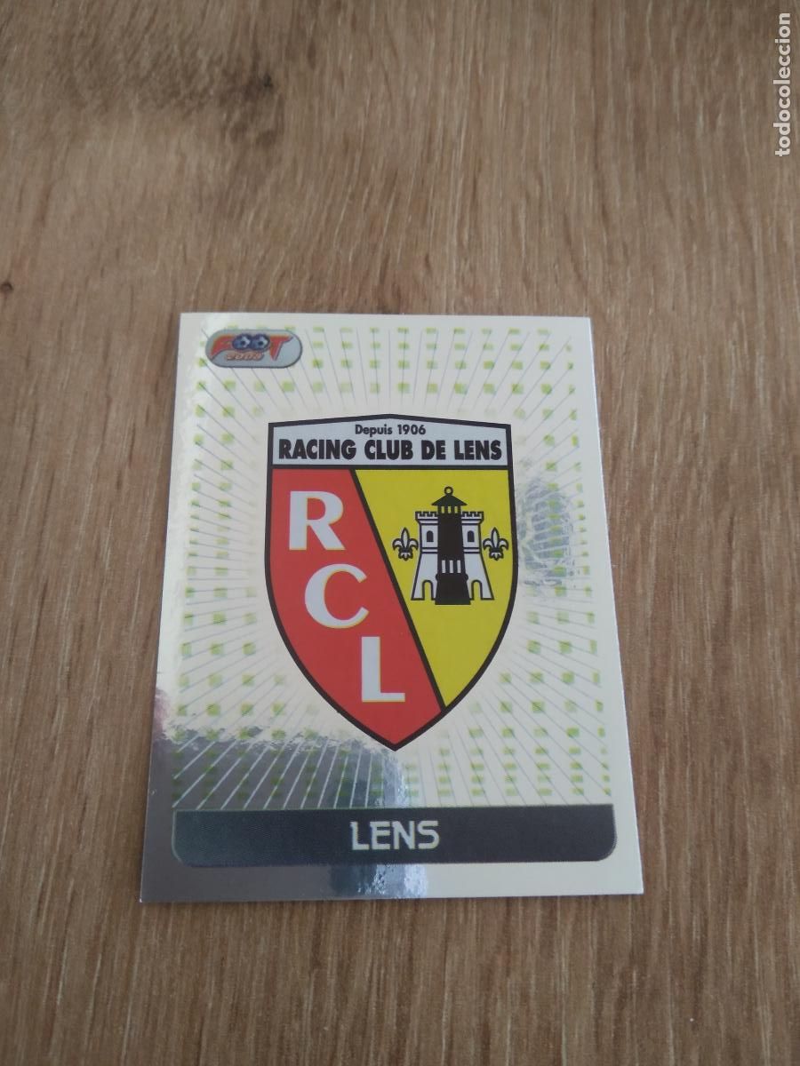 Cromos de F&uacute;tbol: 105 ESCUDO LENS CROMO FUTBOL PANINI FOOT LIGUE 1 2007-2008 LIGA FRANCIA 07-08