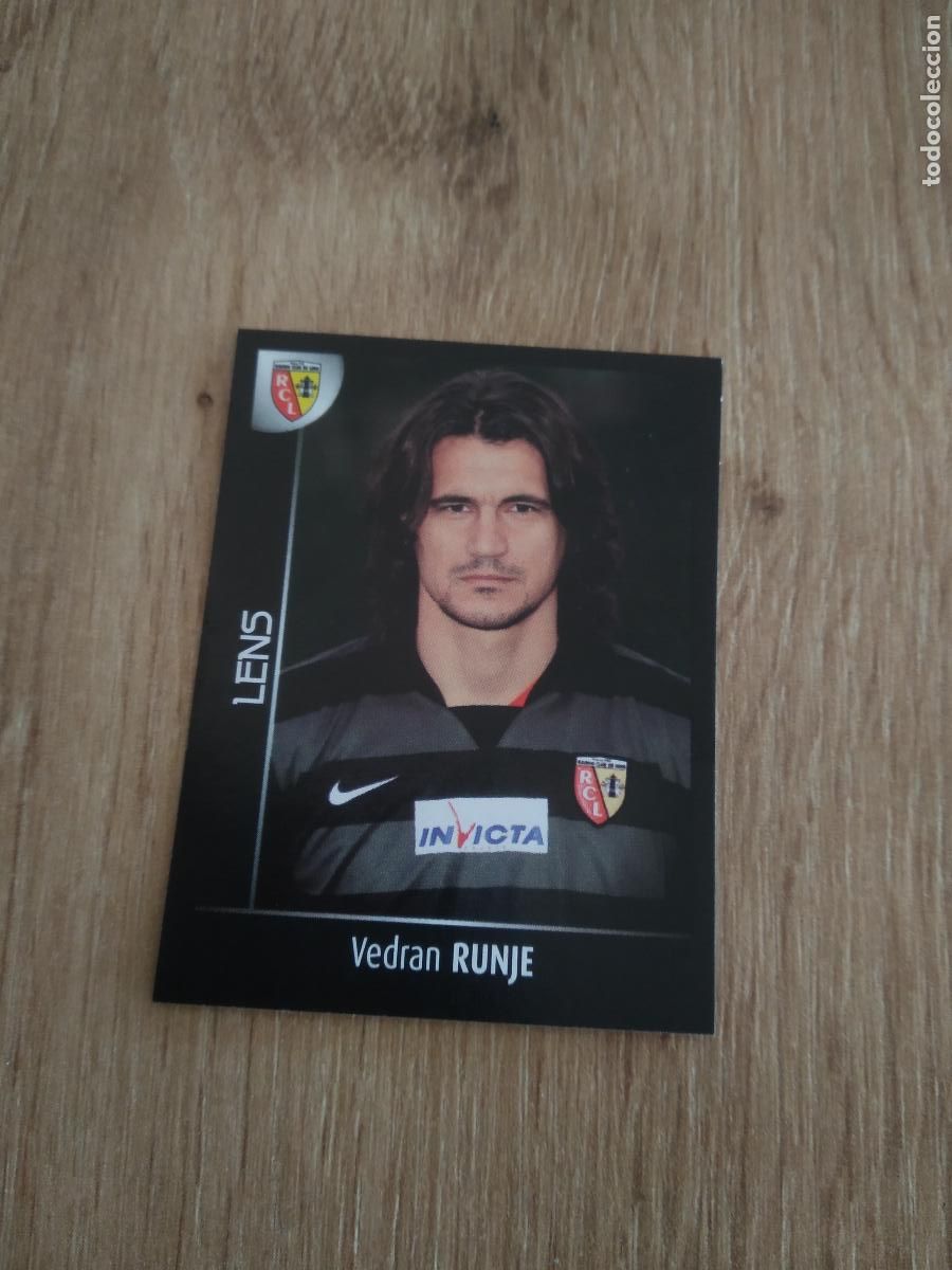 Cromos de F&uacute;tbol: 111 VEDRAN RUNJE LENS CROMO FUTBOL PANINI FOOT LIGUE 1 2007-2008 LIGA FRANCIA 07-08
