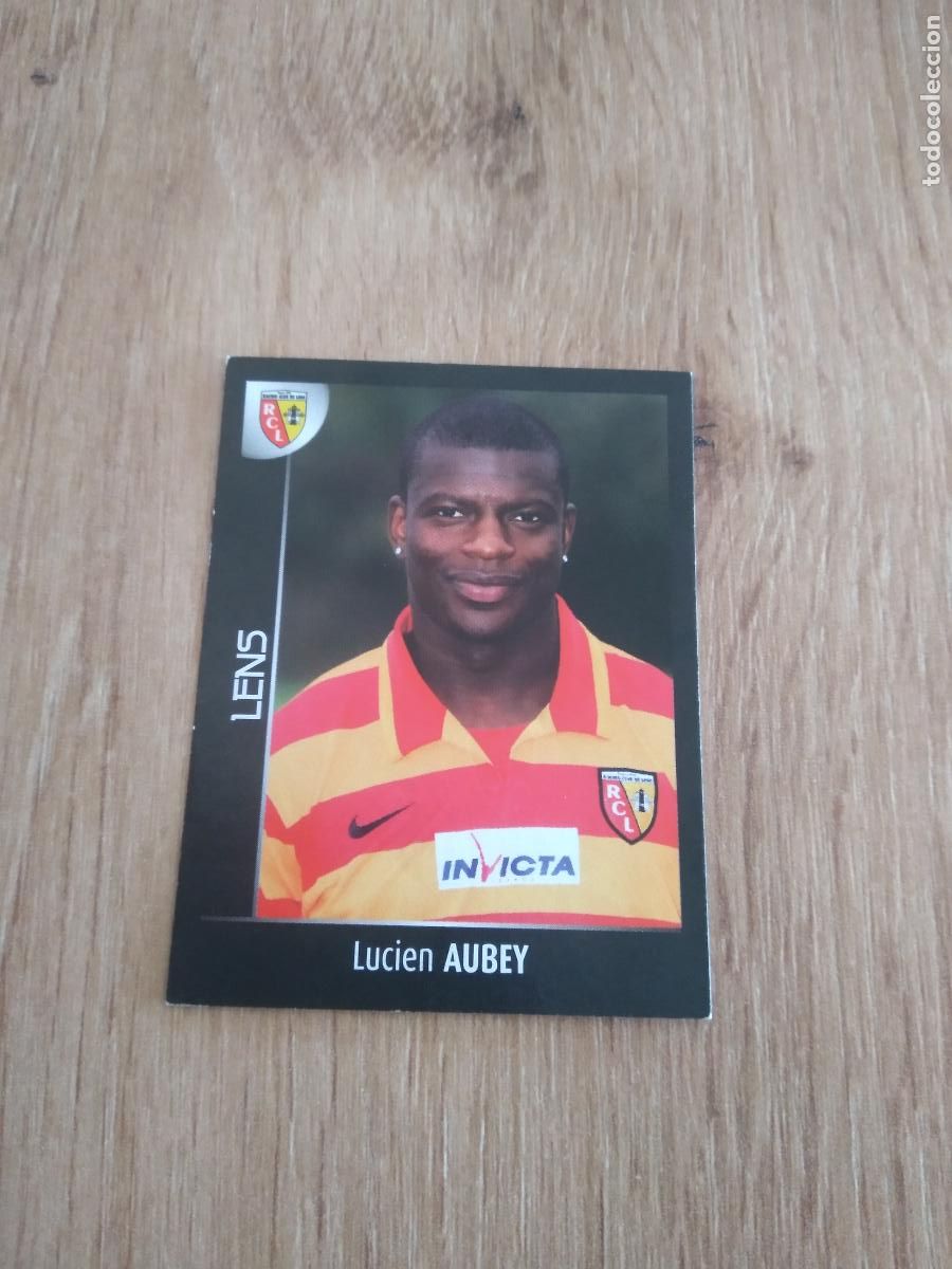 Cromos de F&uacute;tbol: 112 LUCIEN AUBEY LENS CROMO FUTBOL PANINI FOOT LIGUE 1 2007-2008 LIGA FRANCIA 07-08