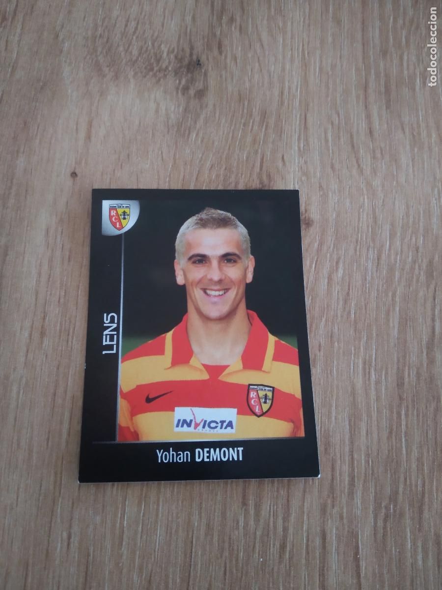 Cromos de F&uacute;tbol: 114 YOHAN DEMONT LENS CROMO FUTBOL PANINI FOOT LIGUE 1 2007-2008 LIGA FRANCIA 07-08