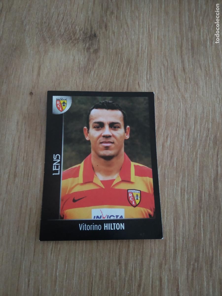 Cromos de F&uacute;tbol: 115 VITORINO HILTON LENS CROMO FUTBOL PANINI FOOT LIGUE 1 2007-2008 LIGA FRANCIA 07-08