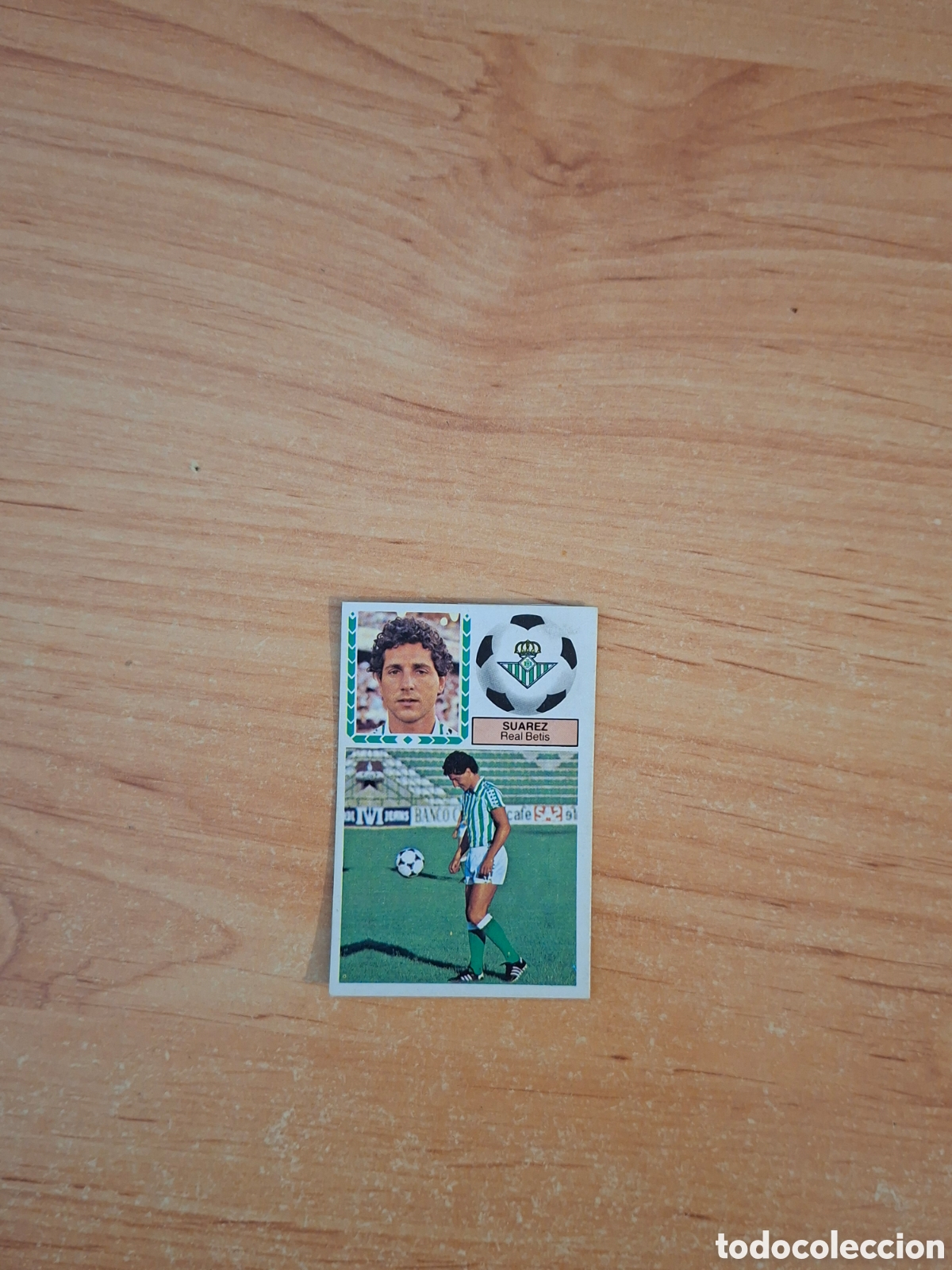 Cartes &agrave; collectionner de Football: Este 83 84 Su&aacute;rez betis doble 14 fichaje despegado ver fotos