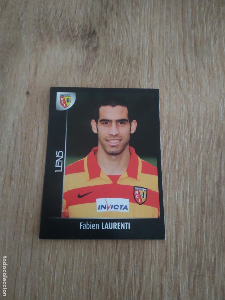 Cromos de F&uacute;tbol: 116 FABIEN LAURENTI LENS CROMO FUTBOL PANINI FOOT LIGUE 1 2007-2008 LIGA FRANCIA 07-08