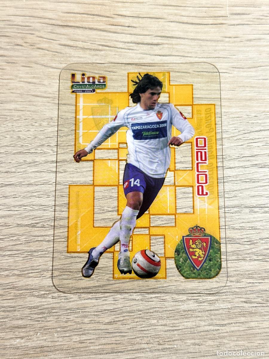 Cromos de F&uacute;tbol: PONZIO n&ordm; 185 ZARAGOZA CRYSTALCARDS LIGA 2006 2007 MUNDICROMO 06 07