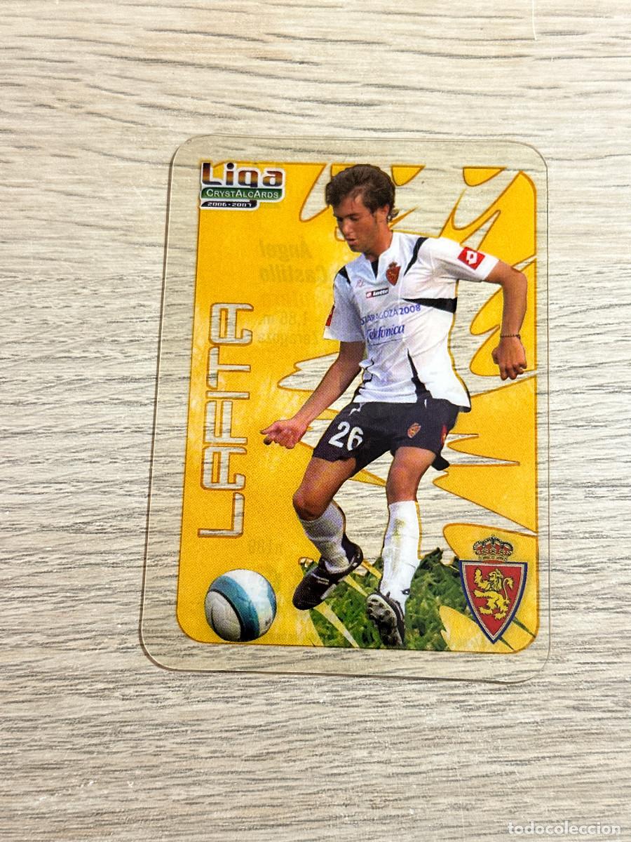 Cromos de F&uacute;tbol: LAFITA n&ordm; 189 ZARAGOZA CRYSTALCARDS LIGA 2006 2007 MUNDICROMO 06 07