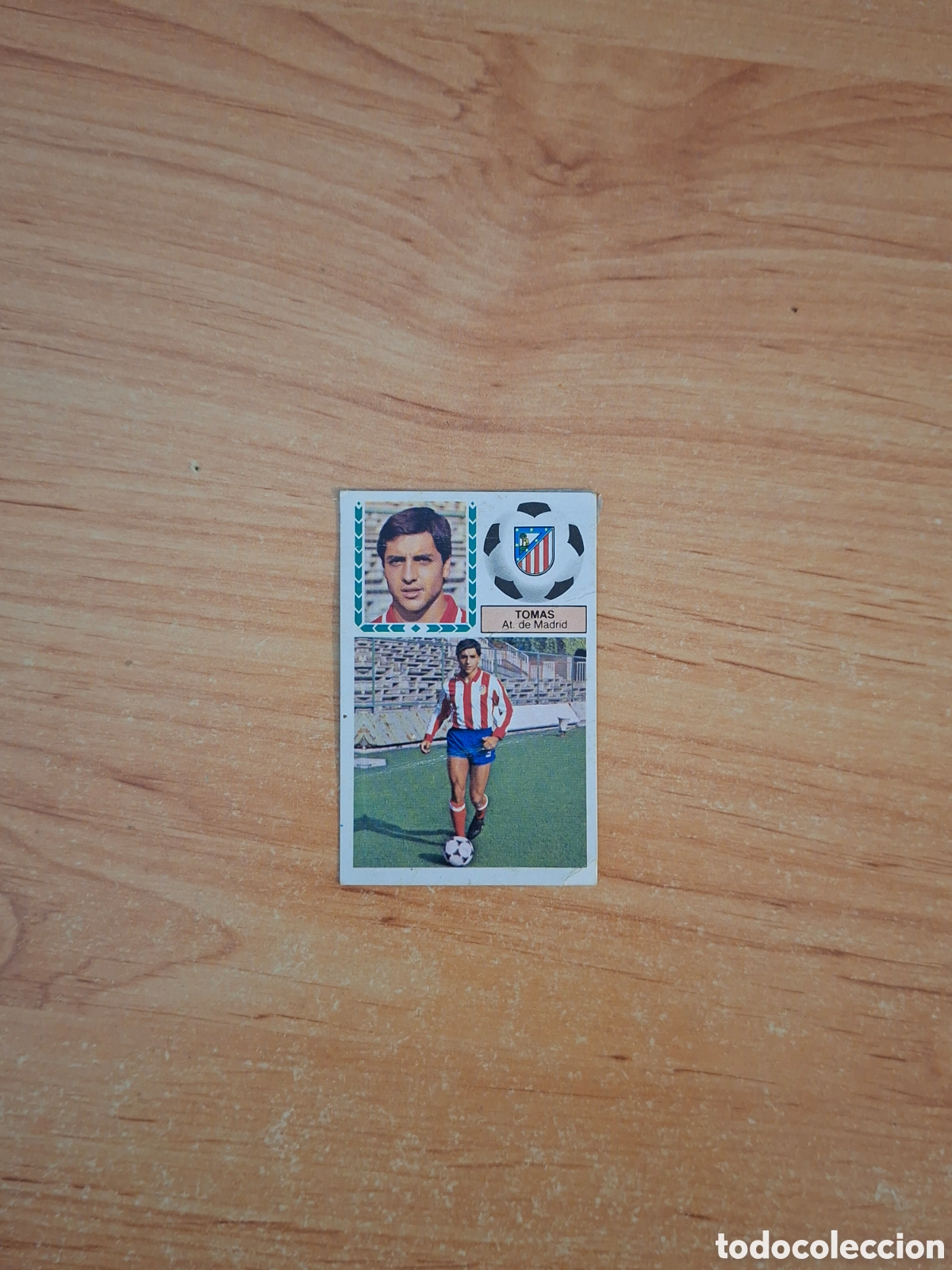Fu&szlig;ball-Sticker: Este 83 84 tomas at Madrid 3 fichaje despegado ver fotos
