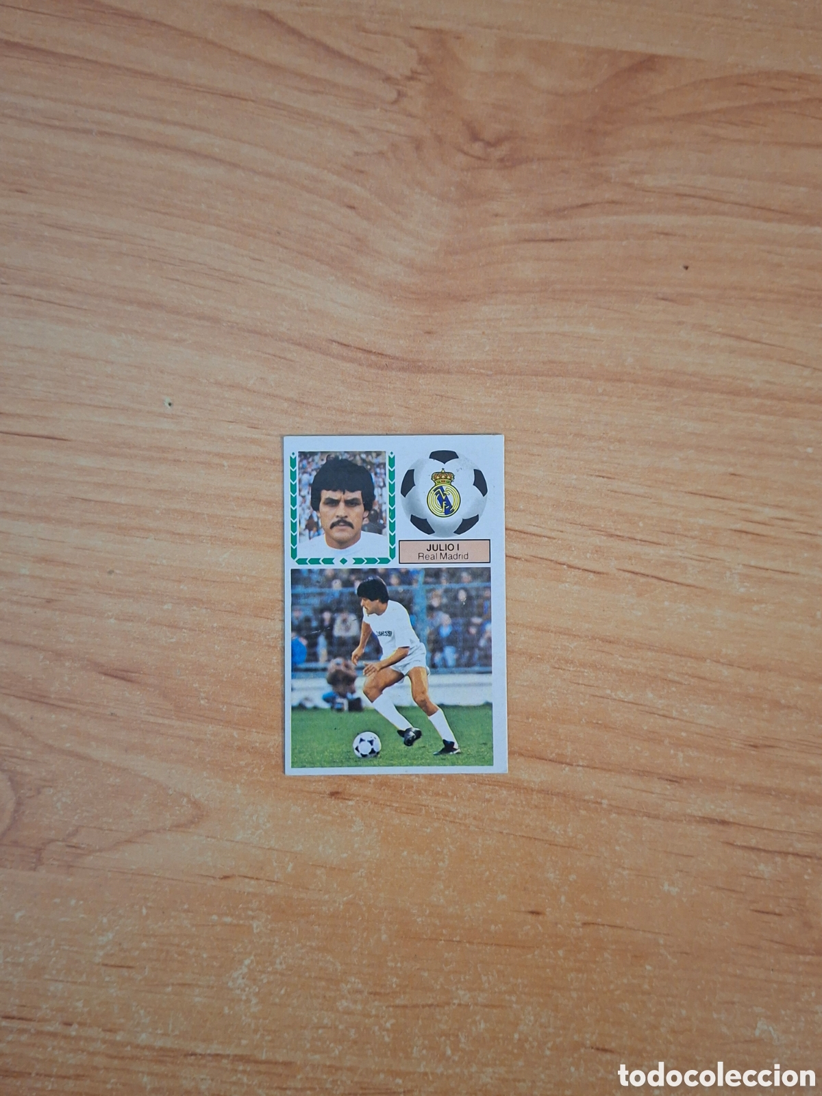 Fu&szlig;ball-Sticker: Este 83 84 julio Madrid pintado 4 fichaje despegado ver fotos